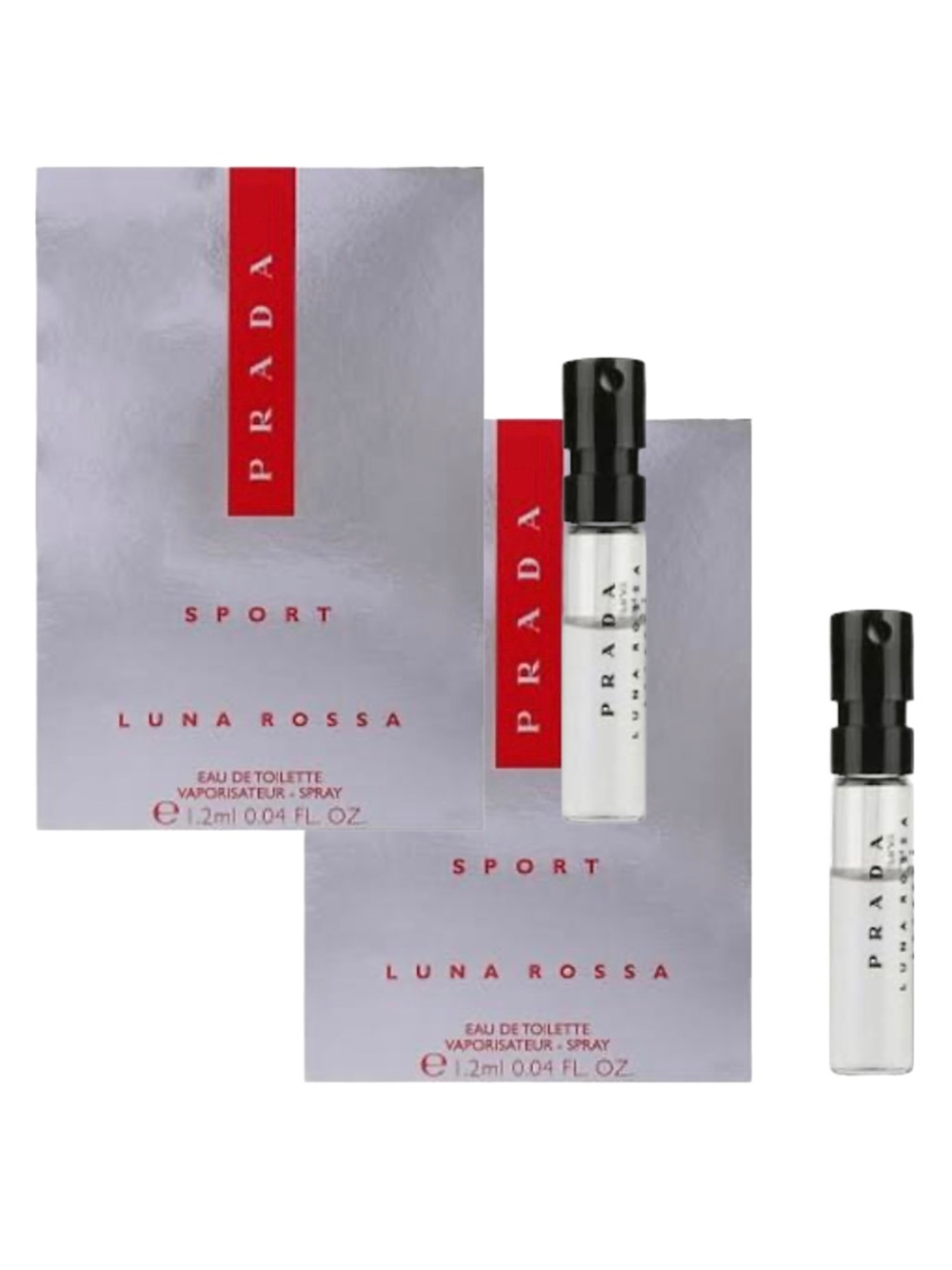 Prada Luna Rossa Sport EDT 2PK NEW Tester Mens
